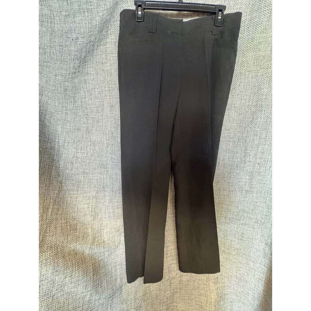 Sharagano Studio classic-style black dress pants. 10